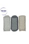 3-Piece Non-Slip Socks Without Elastic Cotton Non-Strangling Ankle Socks Tawaf Hajj Umrah Home Socks Socket Beige Light Gray - 4