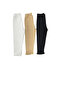 Stretch Fabric Stretchy Girls-Boys 3-Piece Baby Tights Single Bottom Tights