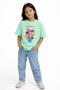 Kpop Demon Hunters Demon Hunters Printed Long Sleeve Girls' T-Shirt 4-13 Years - Huntr/X - 2