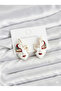 Brass Mask Model Women's Earrings - 2