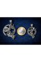 Stainless Steel Ancient Greek Mythology Athena Warrior Pendant with Large & Small Size Options - 5