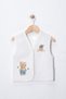 Teddy Bear and Bee Printed Quilted Children's Set of Vest (Ages 2-3-4) - 2