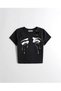 Black Babby Tee Crying Eyes Custom Design - 2