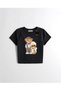 Black Babby Tee Teddy Bear Robe Custom Design - 2
