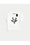 White Babby Tee Panda Custom Design - 2