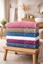 Partial Velvet Large Bath Towels 90X150 cm |   Soft-Textured |   Absorbent & Comfortable |   Daily Use - 2
