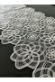 French Lace Luxury Tulle Guipure Chic Single Runner 50X140 cm - 5