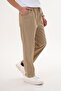 Mink Men's Cotton Linen Mixed Comfortable Fit Trousers - 2