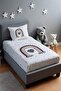 Love Road Patterned Bedspread and Pillowcase - 2