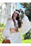 Women's Bohemian Style Gypsy Spanish Sleeve S Strapless Blouse- Skirt Two-Piece Set - 8