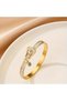 Steel Zircon Stone Embellished K Belt Bracelet, in Wooden Box - 5