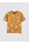 Lcw kids bicycle collar printed boy's t-shirt