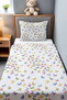 Spring Butterflies Patterned Single Baby Kids Piqué Set - 2