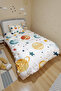 Colorful Planets Patterned Single Duvet and Pillowcase - 3
