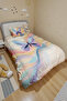 Elegant Butterfly Patterned Single Duvet and Pillowcase - 3
