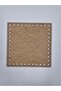 Wooden 18X18 cm 10 Pieces Tray Knitting Plate Supla Perforated Coaster Crochet Base Craft Basket Base - 3