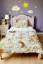 Cute Forest Friends Patterned Single Duvet and Pillowcase - 2
