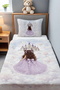 Fairy Tale Castle Patterned Single Baby Kids Piqué Set - 2