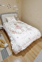 Floral Ballerina Patterned Single Duvet and Pillowcase - 3
