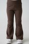 Girl's Butterfly Embossed Flared Leggings Pants (11-15 Years) - 5