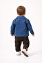 Boy's 3-Piece Jacketed Suit / Jacket - T-Shirt - Pants 3-Piece Set 06-24 Months - 4