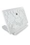 Practical White Plastic Rahle, Tabletop Book Reading Support