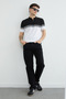 Half Zip Polo Collar Knitwear T-Shirt - 4