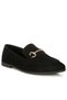 Women's Horsebit Embellished Loafers in Black