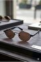 Unisex Green Steel Frame Fleece Ize Sunglasses 51mm - 2