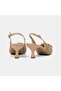 Women's Mink Adjustable Buckled Pointed Toe Evening Dress Shoes - 6