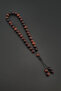 Original Natural Stone 8mm Red Tiger's Eye 33-Piece Prayer Beads, Men's Gift, Handmade Prayer Beads - 3
