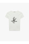 Slim Fit Cotton Lu Short Sleeve Crew Neck Dog Printed T-Shirt - 3