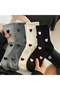 Women's 4-Pair Heart Detailed Tennis Transitional Socks Tr104