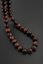 Original Natural Stone 8mm Red Tiger's Eye 33-Piece Prayer Beads, Men's Gift, Handmade Prayer Beads - 5