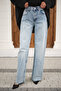 Women's Cropped Trousers Ice Blue - 6