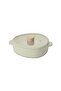 Apex-Fika Low Casserole 26cm with Silicone Rim Glass Lid offwhite - 4