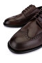 Men's Genuine Leather Brown Classic Shoes - 3