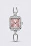 Square Case Stylish Silver Women's Wristwatch - 2
