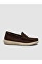 Brown Genuine Leather Men's Loafer Shoes