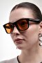 Belen Black Orange Circadian Balance Glasses - 3