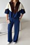 Women's Parachute Fabric Detailed Zippered Tracksuit Set - 7