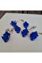 Cute Stitch Blue Space Character Movable Jointed Keychain Figure Accessory Bag Ornament Charm - 4