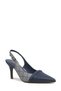 Raen 6Fx Navy Blue Women's Heeled Shoes - 2