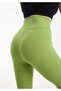 Women's Summer High Waist Corded Fabric Rib Knit Leggings Shaping / Sculpting Stretchy Sports Yoga Pilates Casual Basic Leggings - 6