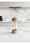Acrylic Spice Mill with Wooden Head – Stylish Presentation Set with Ceramic Grinder