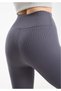 Women's Summer High Waist Corded Fabric Rib Knit Leggings Shaping / Sculpting Stretchy Sports Yoga Pilates Casual Basic Leggings - 5