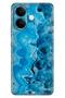 Vivo V60 Lite 5g Compatible Case Decorative Silicone Printed Cover Maldivian Amethyst