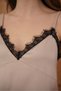 Satin Athlete with Lace Details - 2