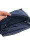 30X25 cm Sewn Zipper Lining Navy Blue Color - 2