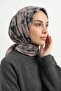 Triangle Patterned Mink Soft Cotton Scarf